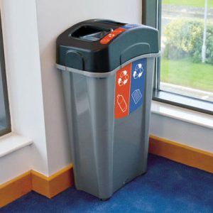 פח עם חלוקה לשני פתחי מחזור 85  &reg;Eco Nexus