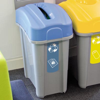 פח מחזור נייר / מסמכים חסויים 60 ®Eco Nexus