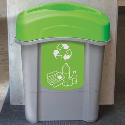 פח מחזור למגוון חומרים מתמחזרים 60 ®Eco Nexus